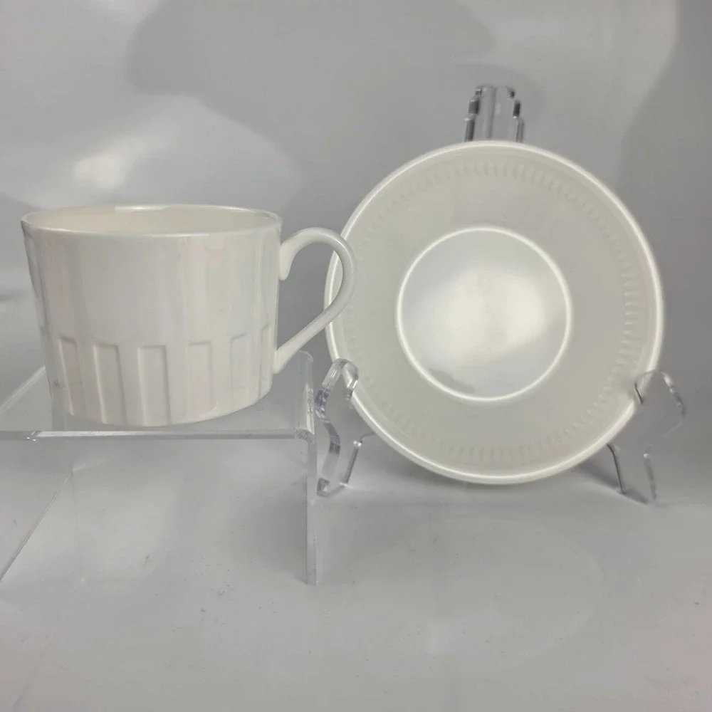 Wedgwood Colosseum Bicentenary Celebration Cup & Saucer Bone China England MULTI